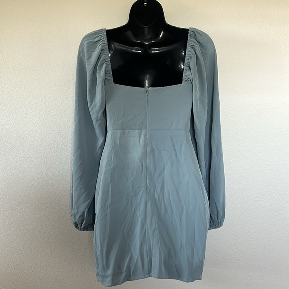 Princess Polly Lillie Long Sleeve Corset Style Blue Sage
Mini Dress - Picture 9 of 12